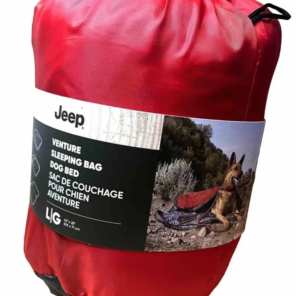 New Jeep Venture Dog Bed for Camping and Travel Large